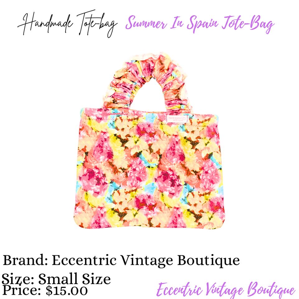 Summer in spain tote bag