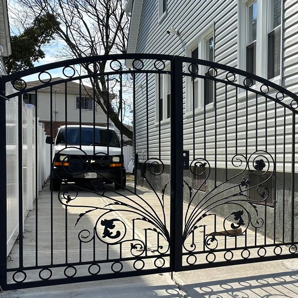 Pedestrian Iron Fence