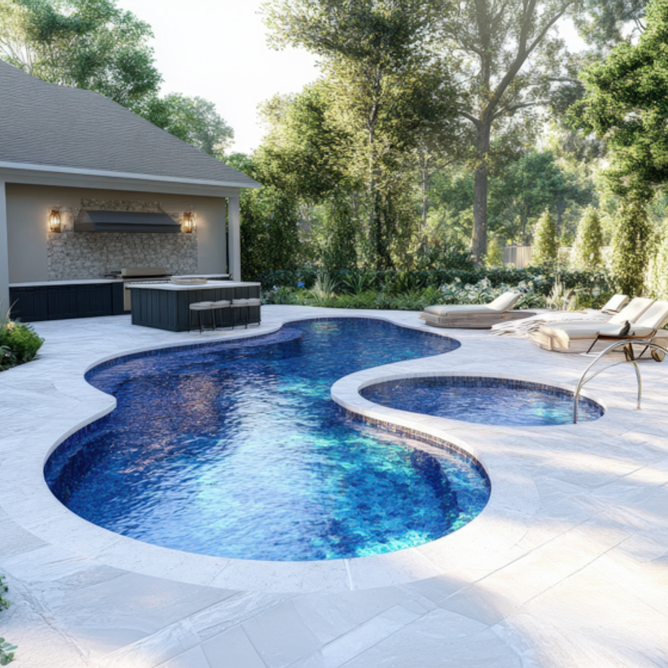 Luxe outdoor living cincinnati pools pergolas 04