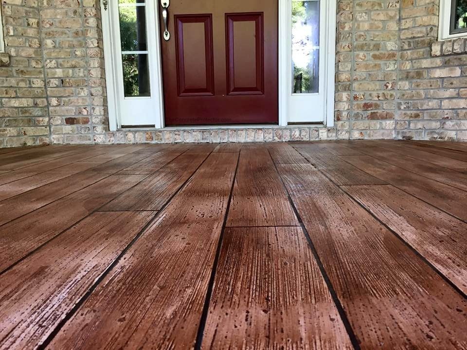 Rustic Concrete Wood example