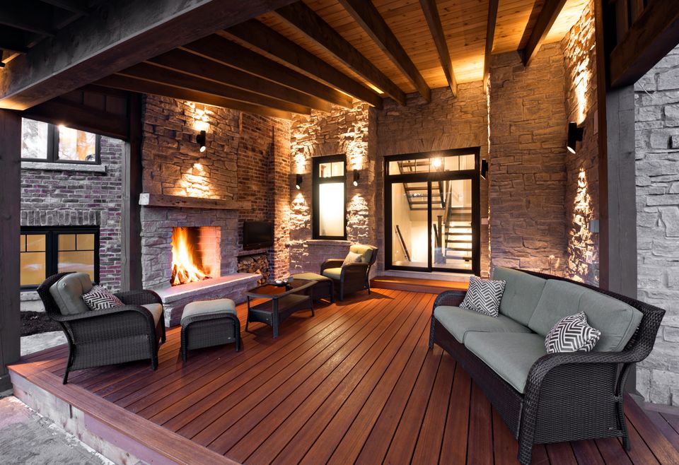 Patio door exterior