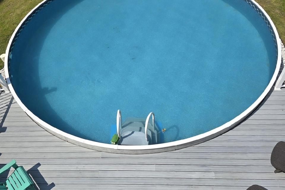 Above ground top view