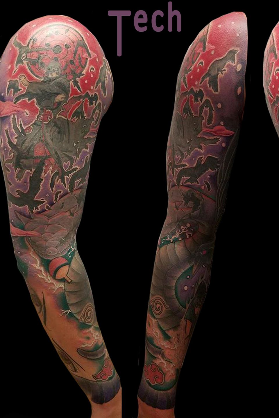 Tech anime sleeve 
