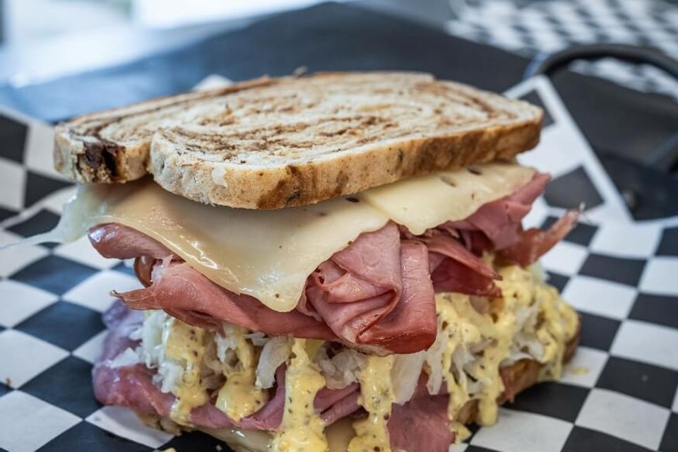 Rueben sandwich