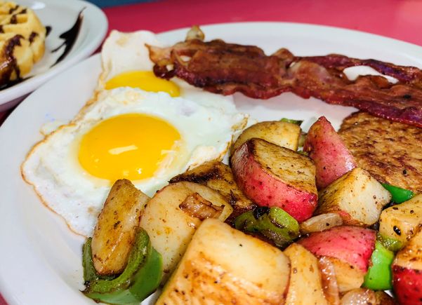 Big breakfast pots