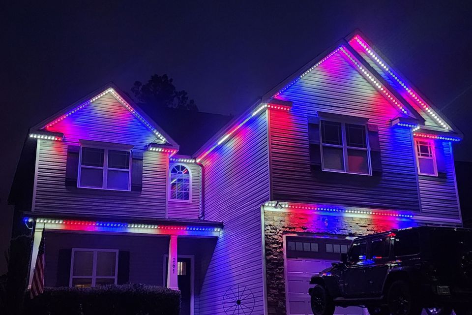 Permatrack permanant holiday lighting 3 anderson creek