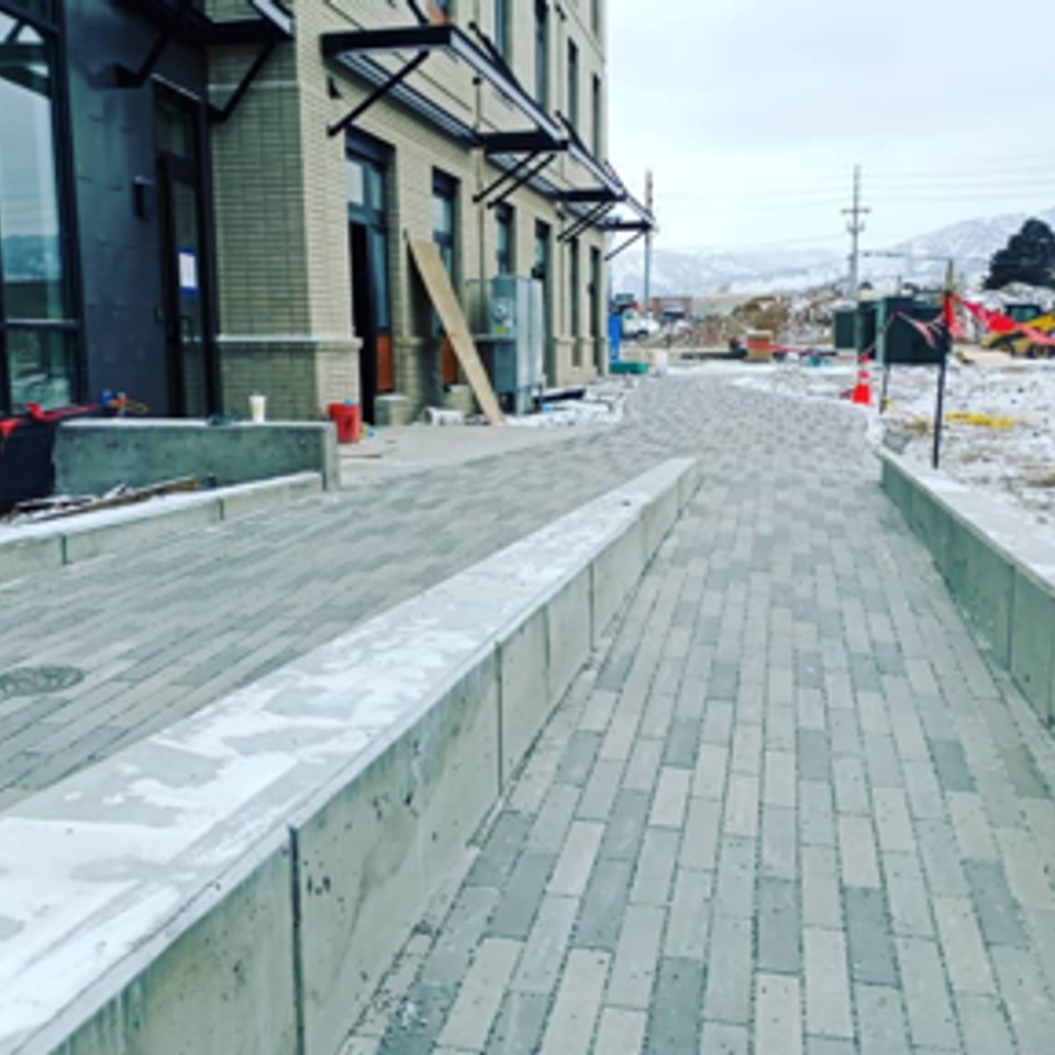Pavers walkway.