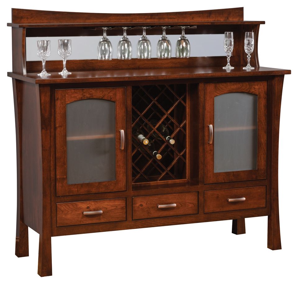 Mlw  102 woodbury buffet with wine rack y118100