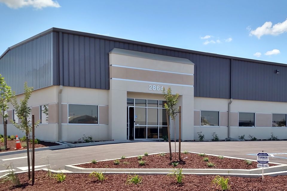 Steel building industrial