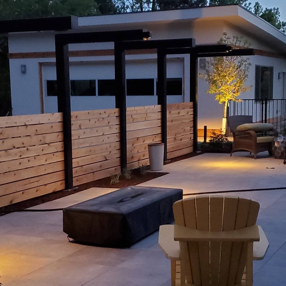 Accent landscape lighting in nampa id
