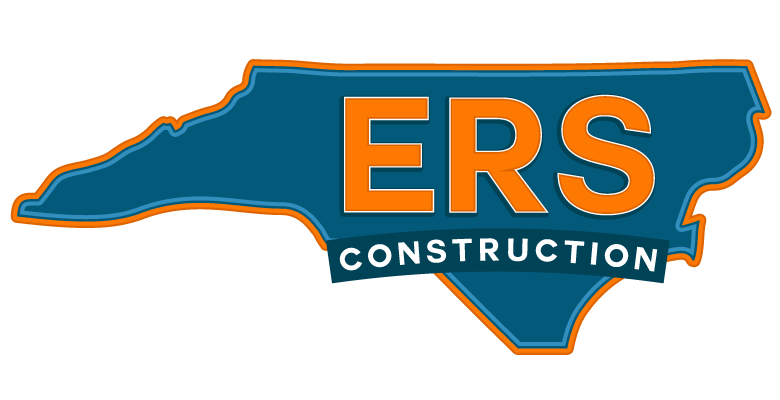 ERS Construction Raleigh NC Logo, logo for ERS Construction & Roofing in Raleigh NC