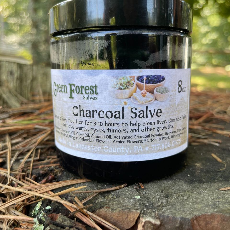 Charcoal Salve from Green Forest Soaps & Salves, Paradise, PA
