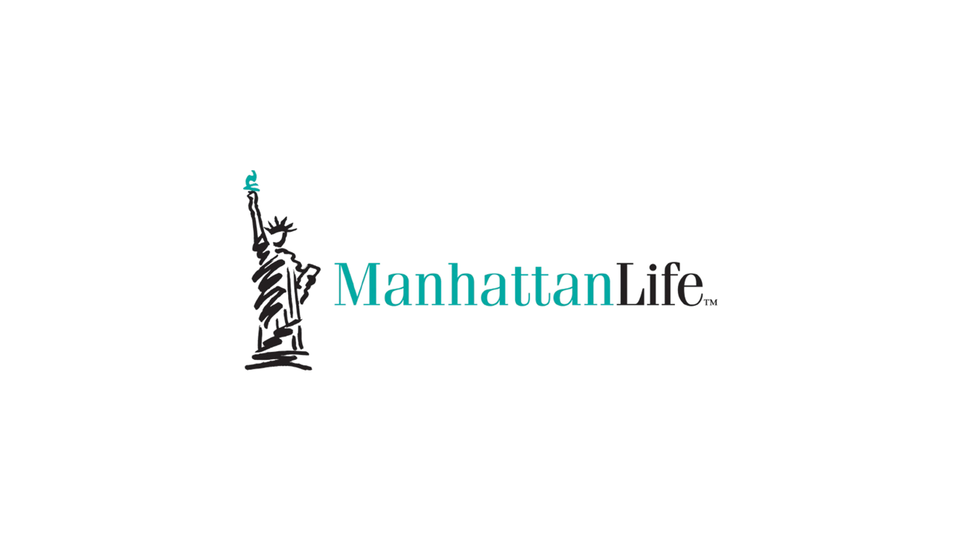 Manhattan life logo (full white board)