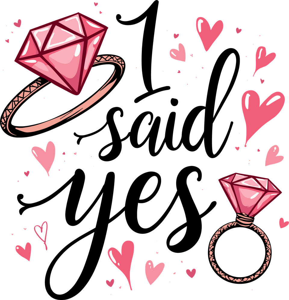 Wedding   i said yes 240