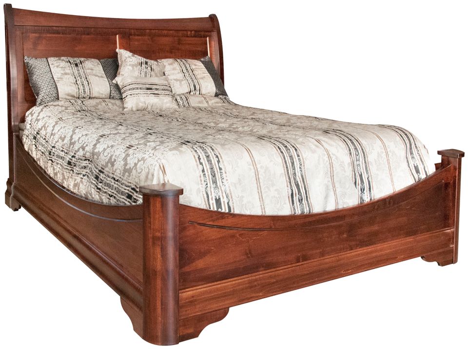 Aw wakefield bed with low footboard