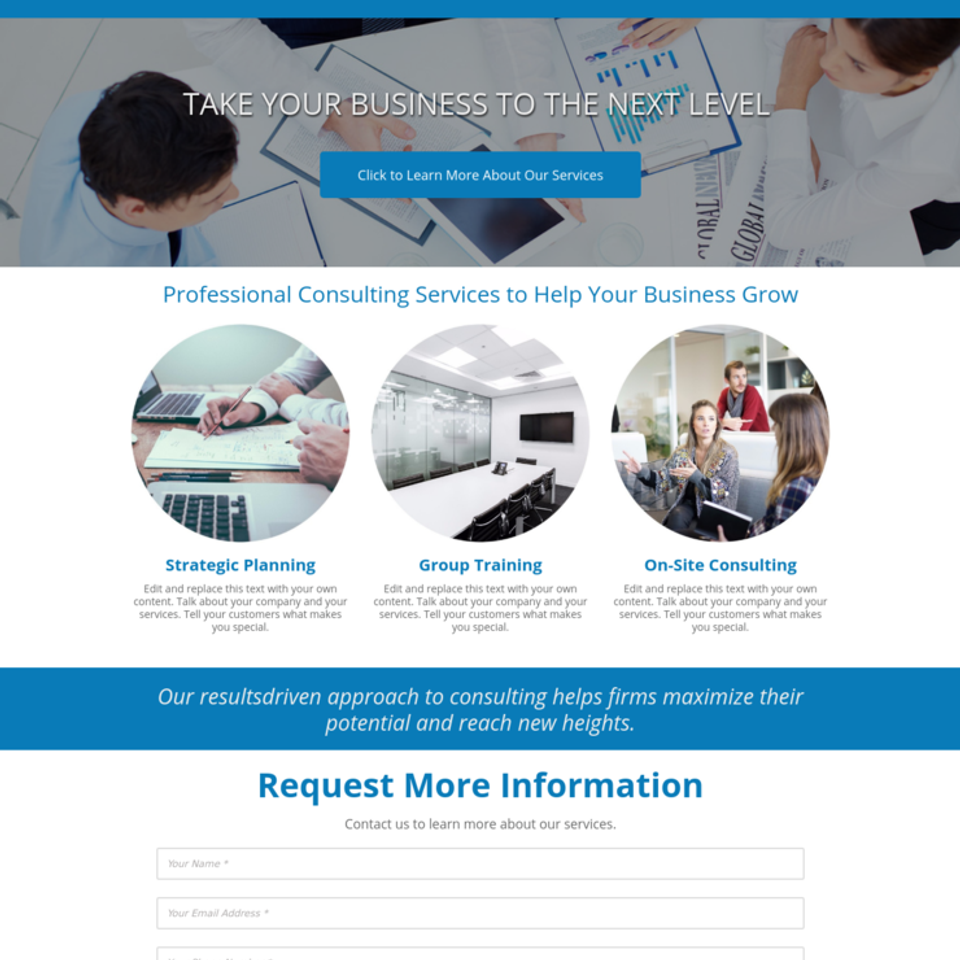 Business and consulting