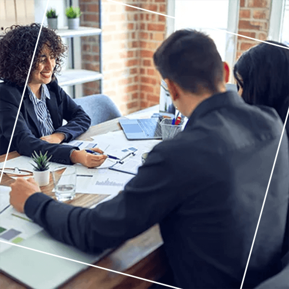 People in conference room