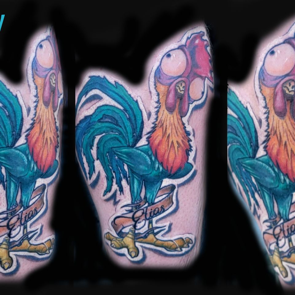 Joey rooster sticker
