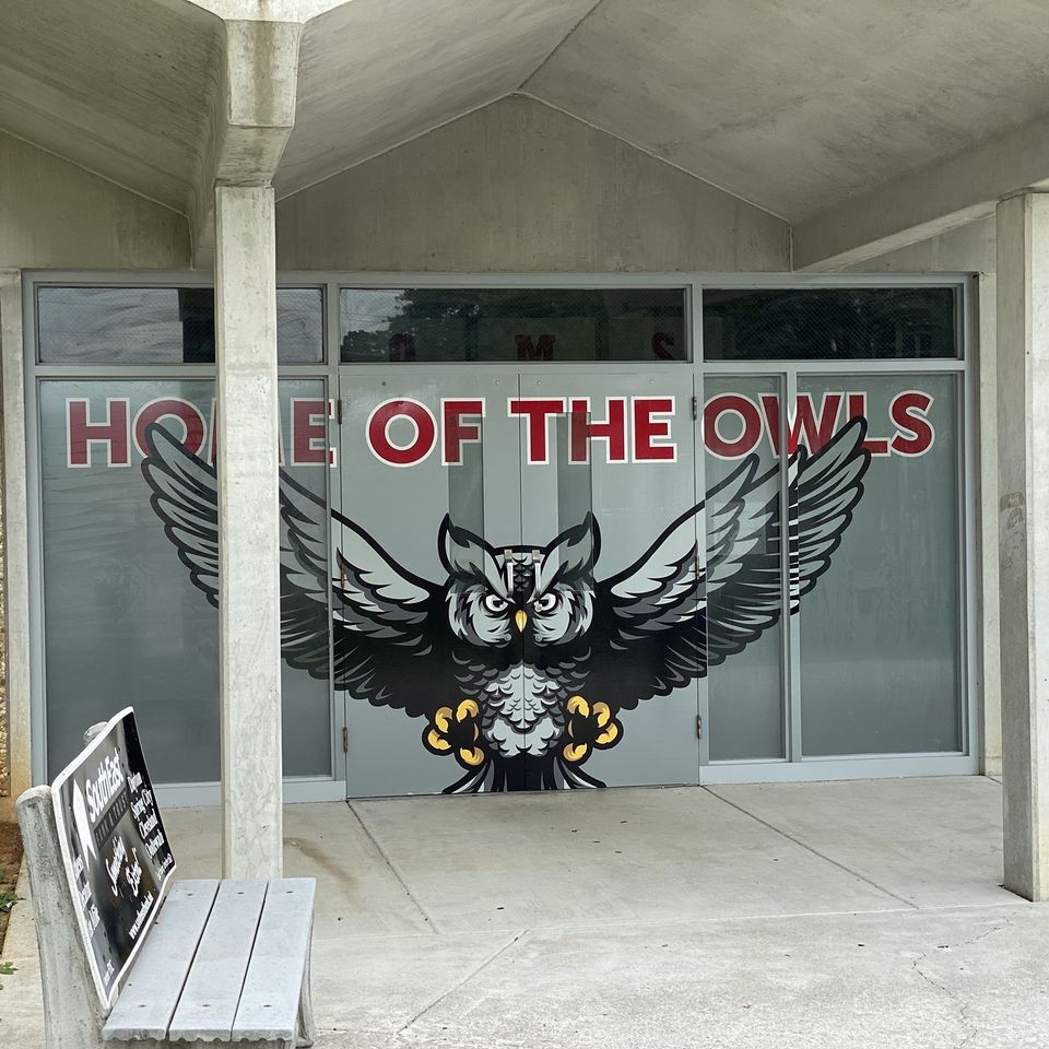 Owls school graphics wrap