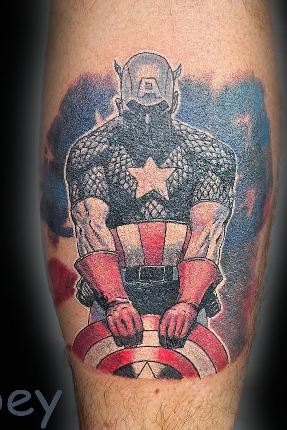 Joey captain america