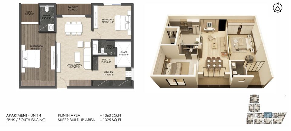Apartment   unit 4