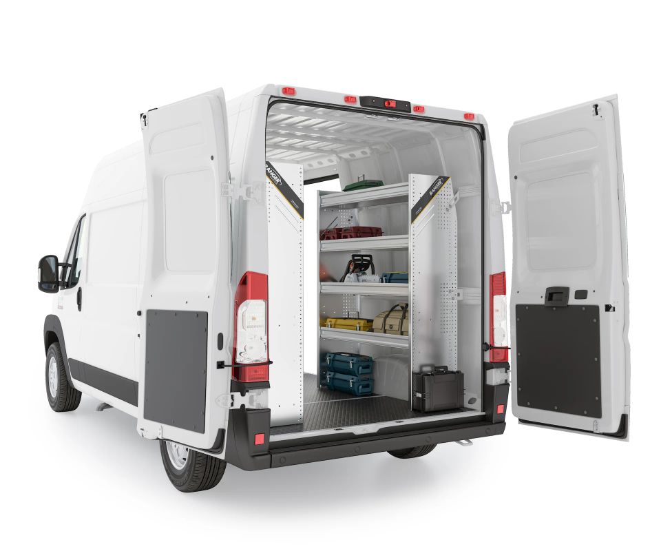 Ram promaster aluminum van shelving n5 ra72 48 view 3