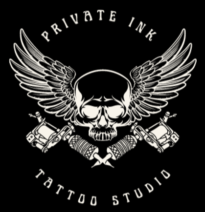 Tribal tattoo studio logo design 2