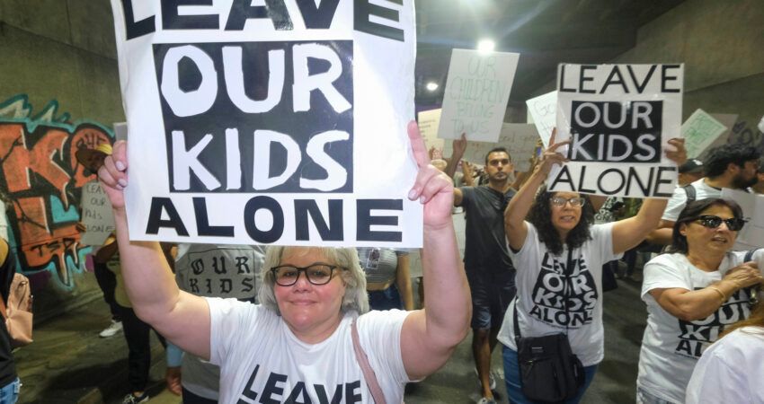 Leave our kids alone