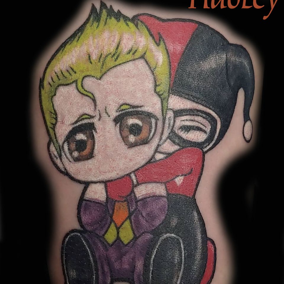 Hadley joker and harley