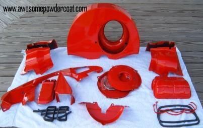 Fire engine red
