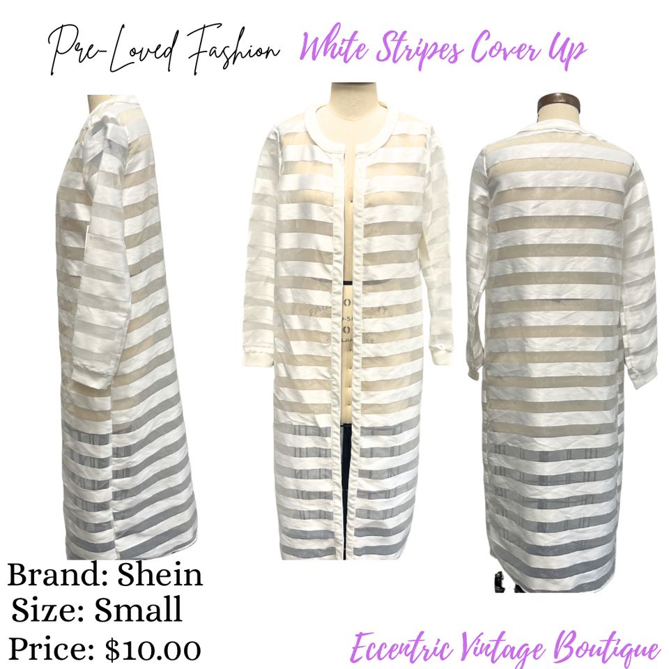 White stripes cover up