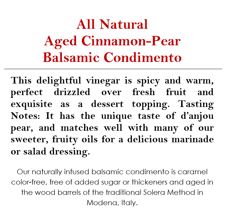 Cinnamon pear