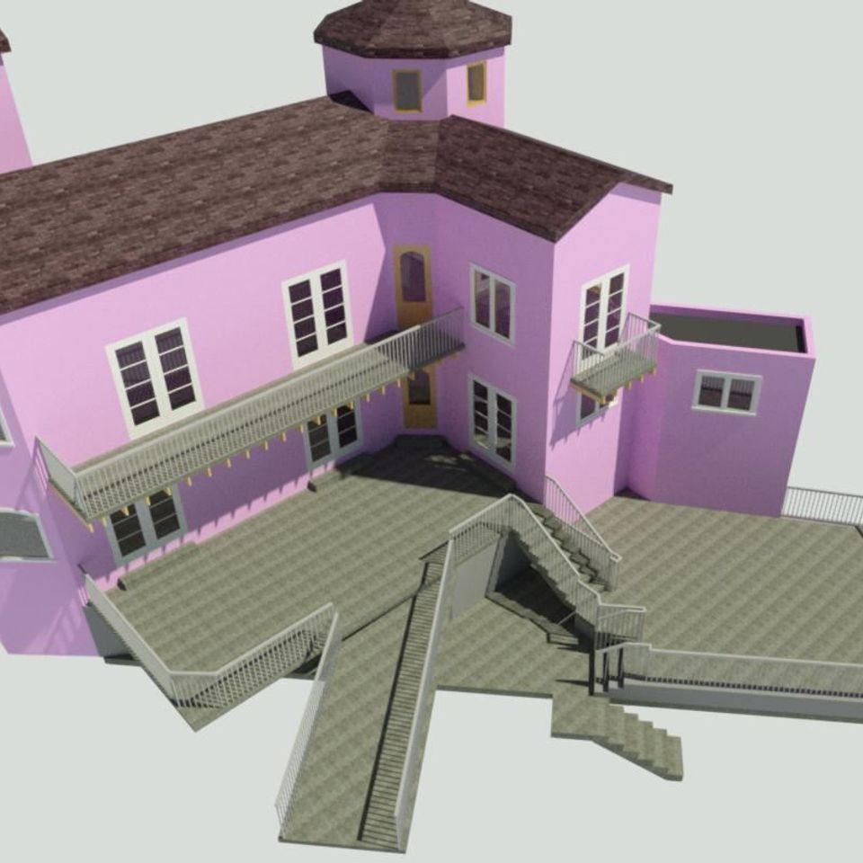 3d revit of existing residence