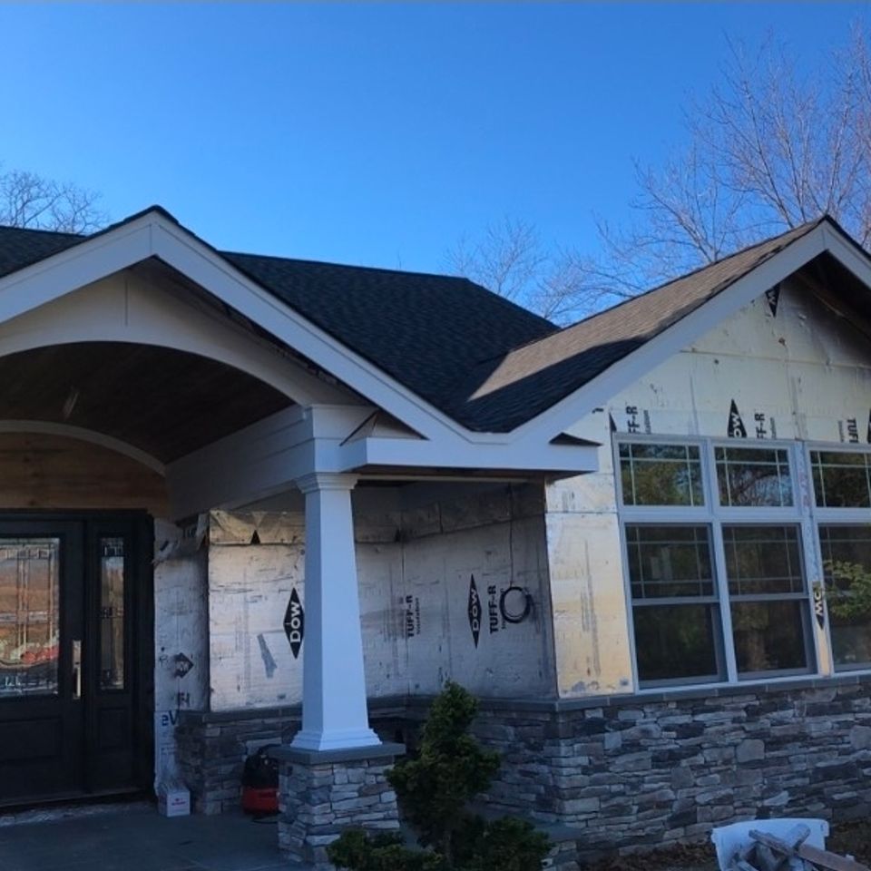 Masonry and hardscaping job done by J.B.T Contracting of Suffolk County, NY