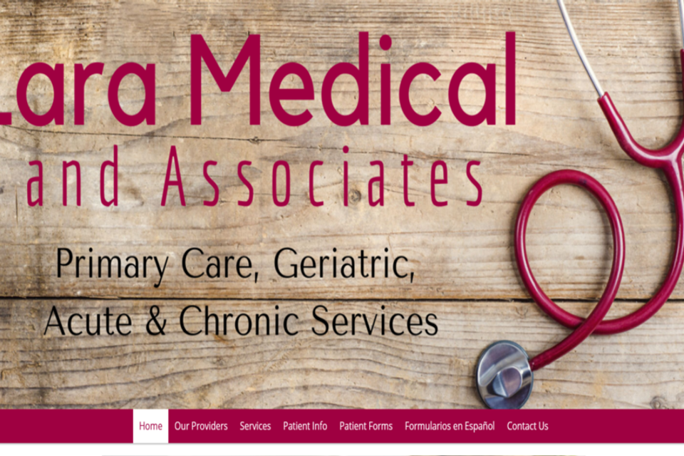 Lara medical header from aqw website designer 987x572