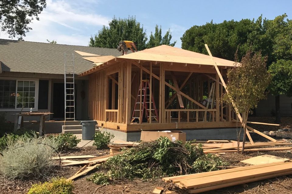 Building a home addition