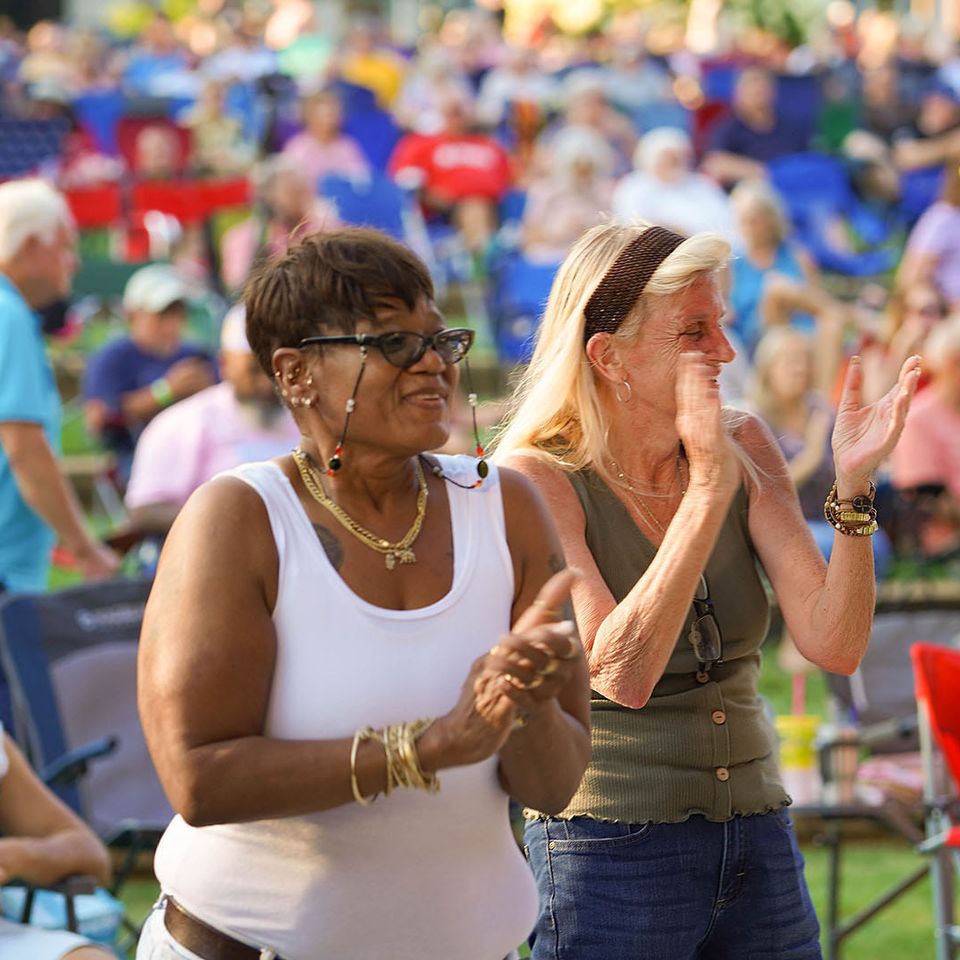 Enjoying the band