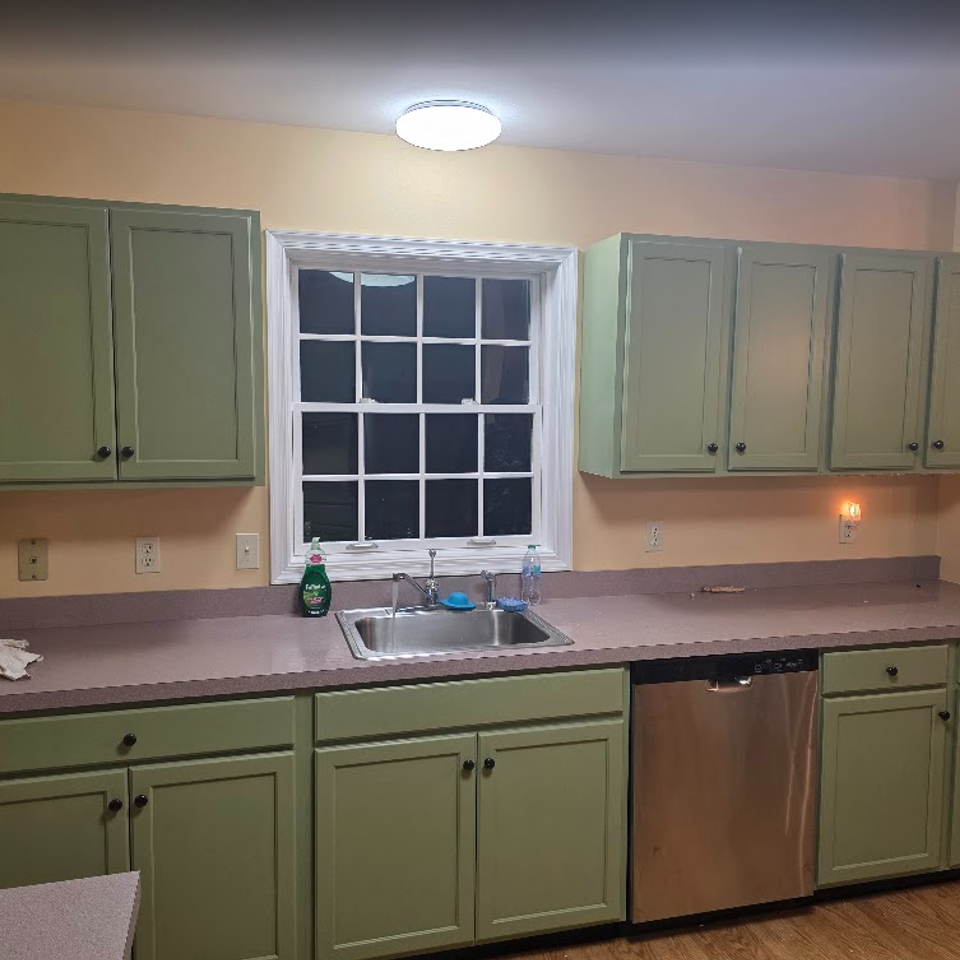 Cabinet refinishing painting bergencounty nj