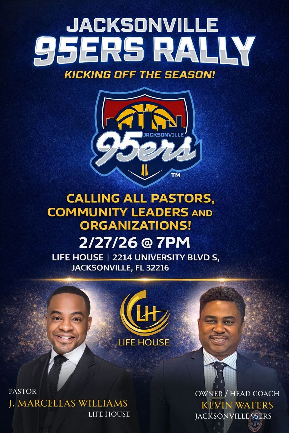 Jacksonville 95ers Rally Flyer