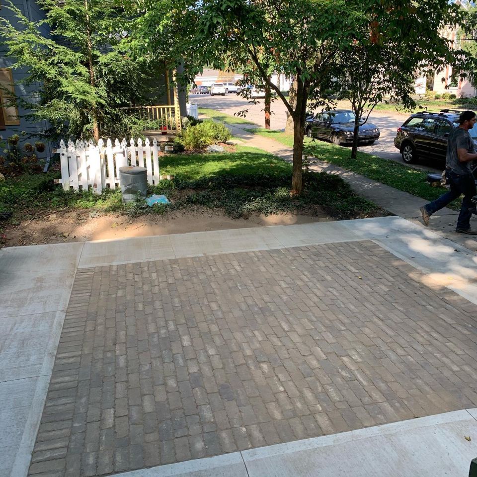 Fahner brick patio