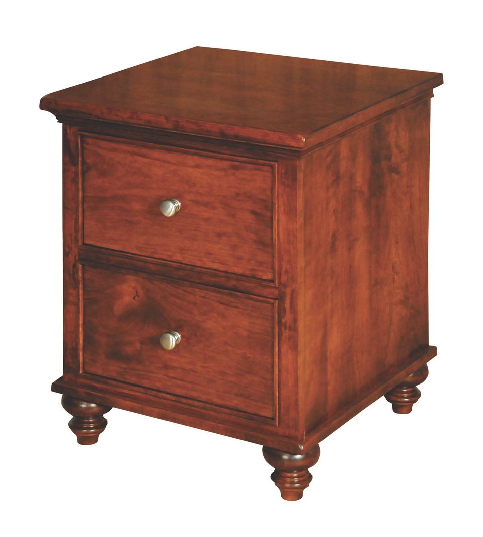 Cwf 924 2 drawer dutches nightstand