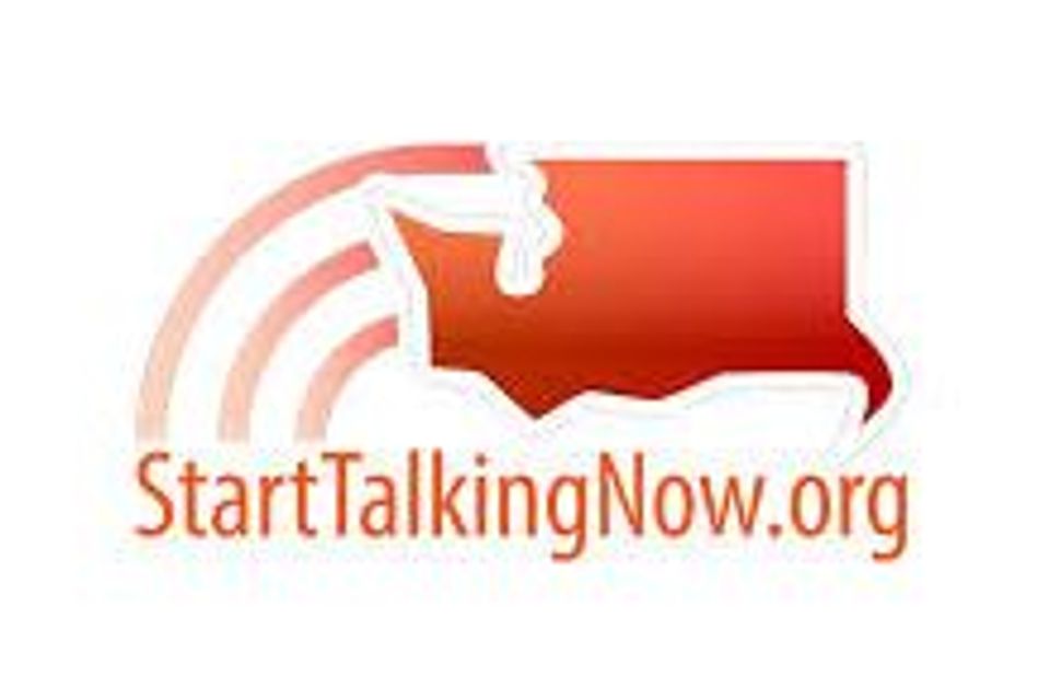 Start talking now logo