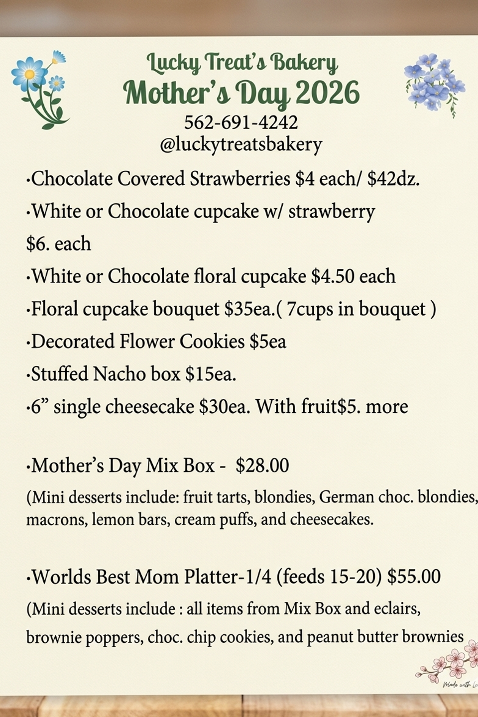 Mother's day treat