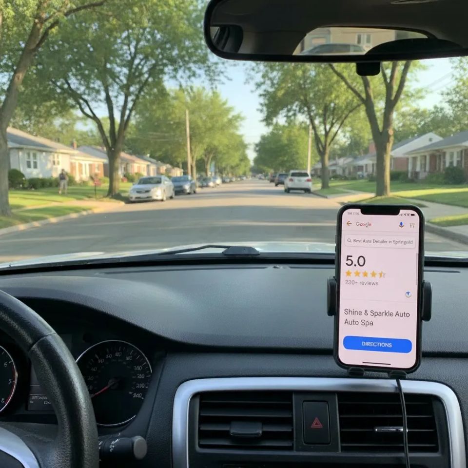Google Maps navigation directions to top-rated local auto detailer near me.