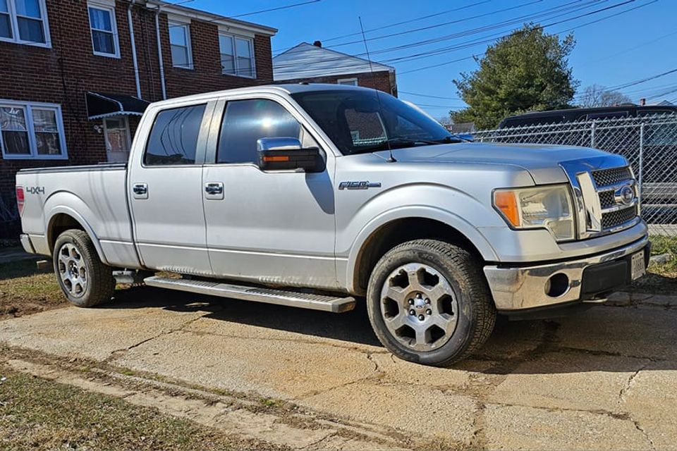 Silver ford f150