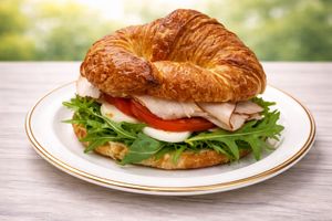 Turkey Egg & Avocado Breakfast Sandwich