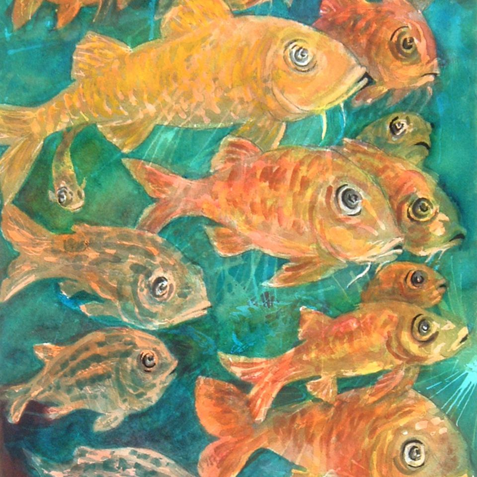 Goldie and her minnons