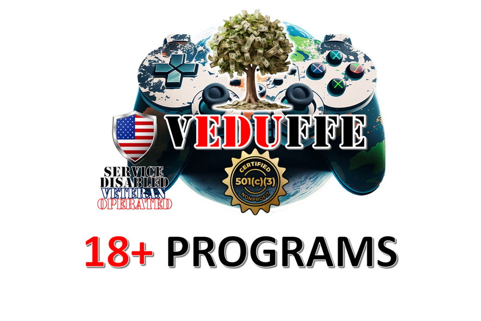 18+ special programs veduffe logo
