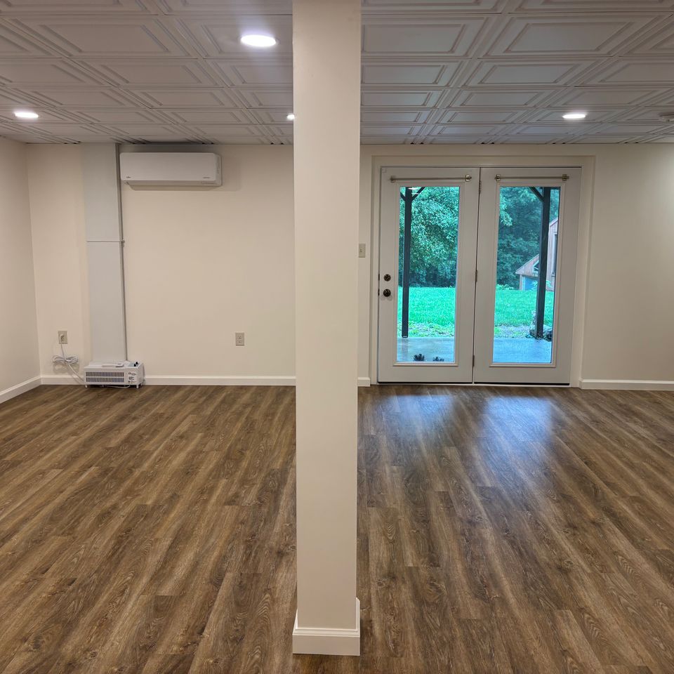 Basement Remodeling with Bath Lancaster