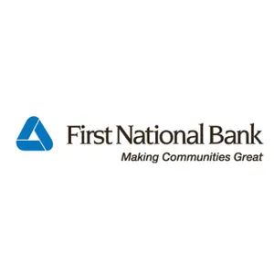 First national bank logo w tag original